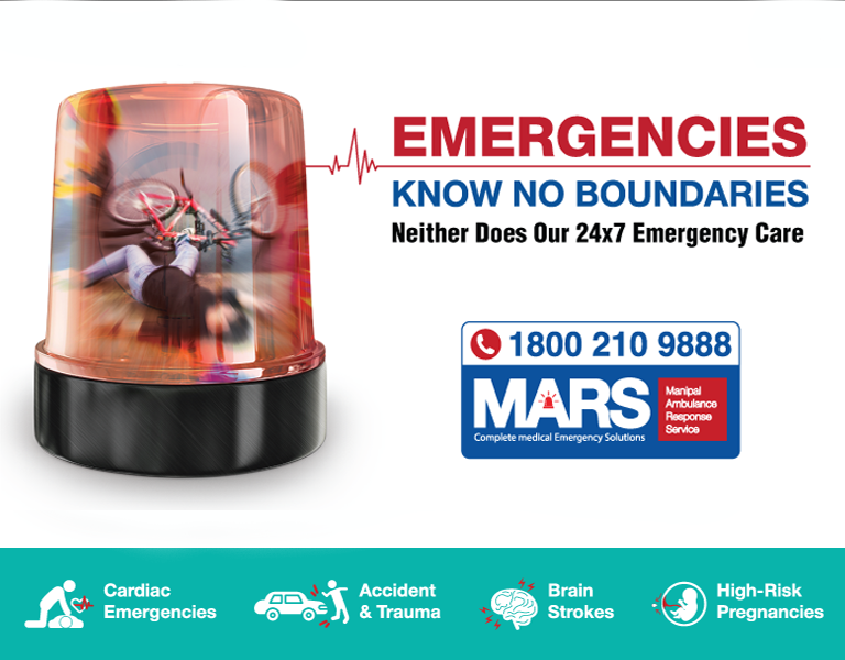 24x7 Emergency Care in Pune | MARS Ambulance Service - Manipal Hospitals