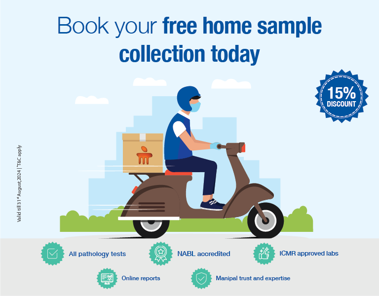 Free Home Sample Collection - Manipal Hospitals