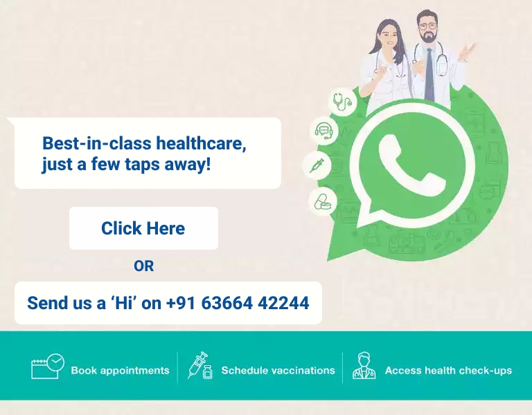 Whatsapp for the best in class healthcare services in Manipal Hospitals