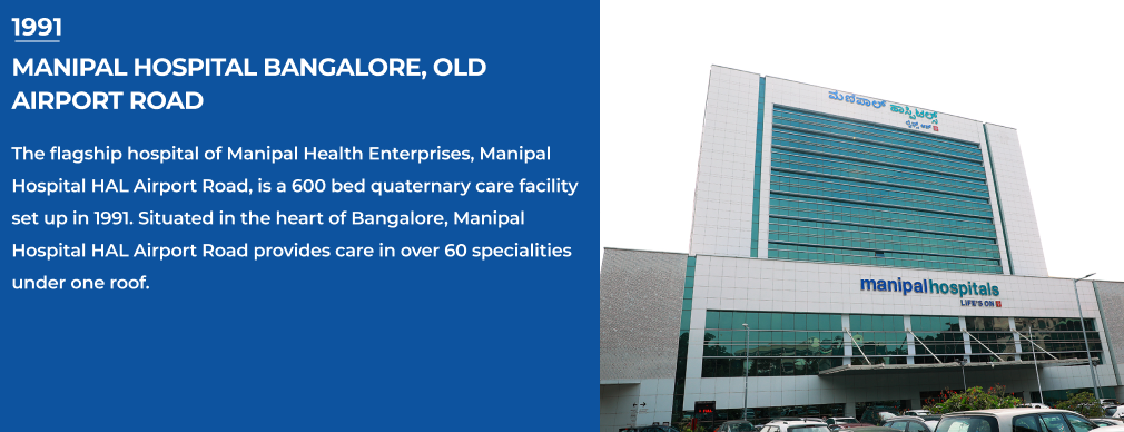 MANIPAL HOSPITAL BANGALORE, OLD AIRPORT ROAD