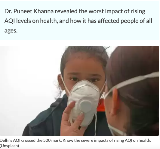 Doctor reveals air pollution’s worst effect on health, warns: 'If your exposure is more than 4 hours...’