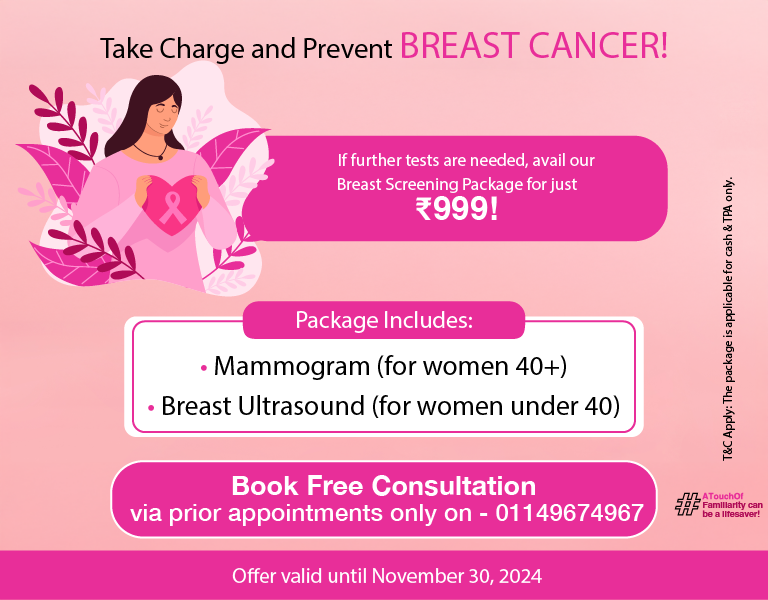 Breast Screening Package in Delhi | Manipal Hospitals Dwarka