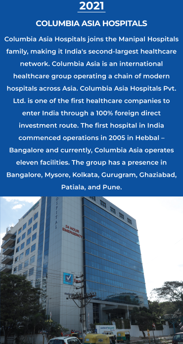 COLUMBIA ASIA HOSPITALS