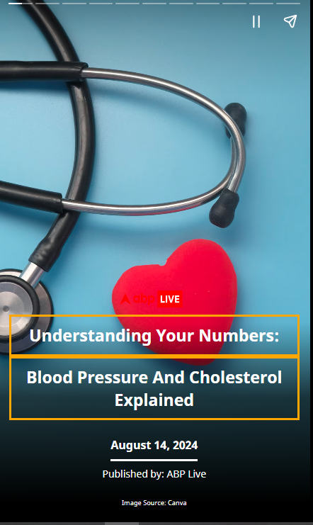 Blood Pressure and Cholesterol 