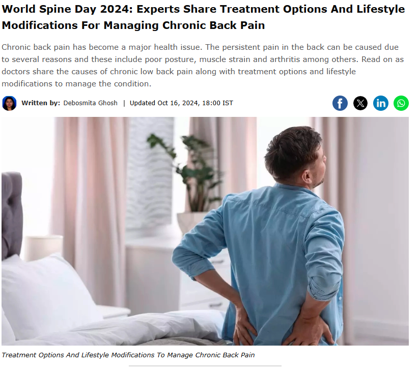 Living with Chronic Back Pain