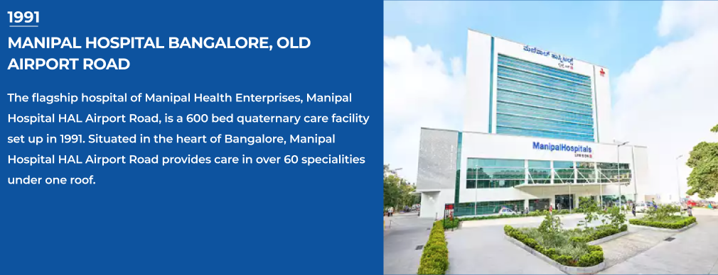 MANIPAL HOSPITAL BANGALORE, OLD AIRPORT ROAD