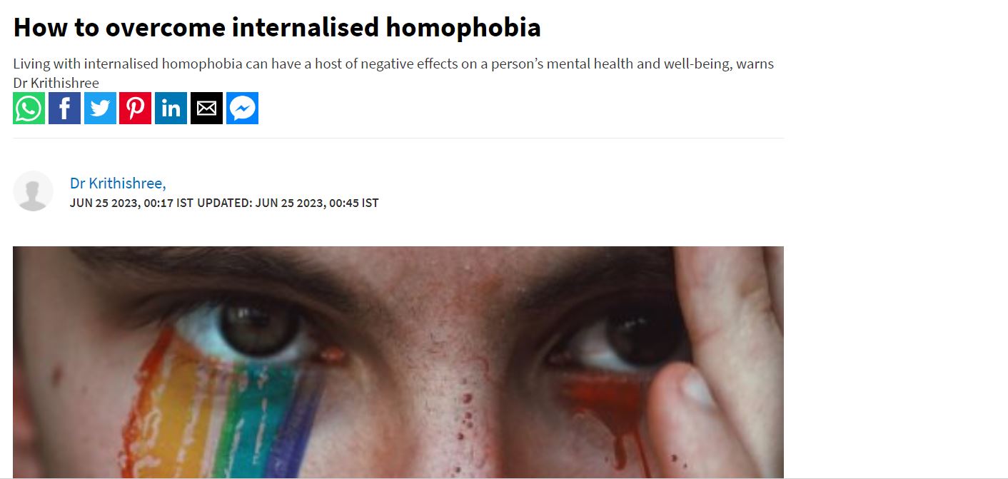 Overcome Internalized Homophobia 