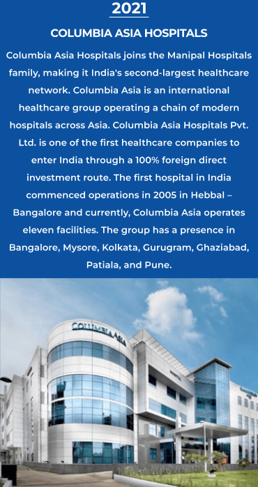 COLUMBIA ASIA HOSPITALS