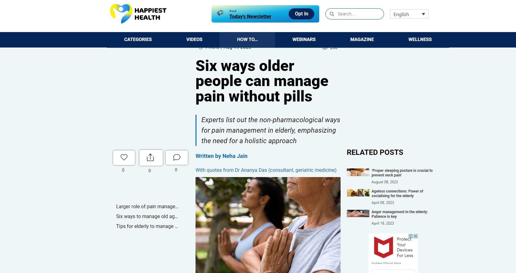 Manage Pain Without Pills 