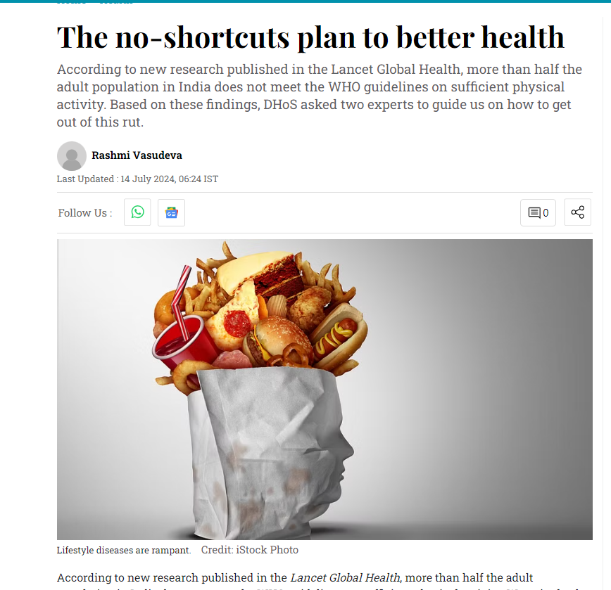 no-shortcuts plan to better health