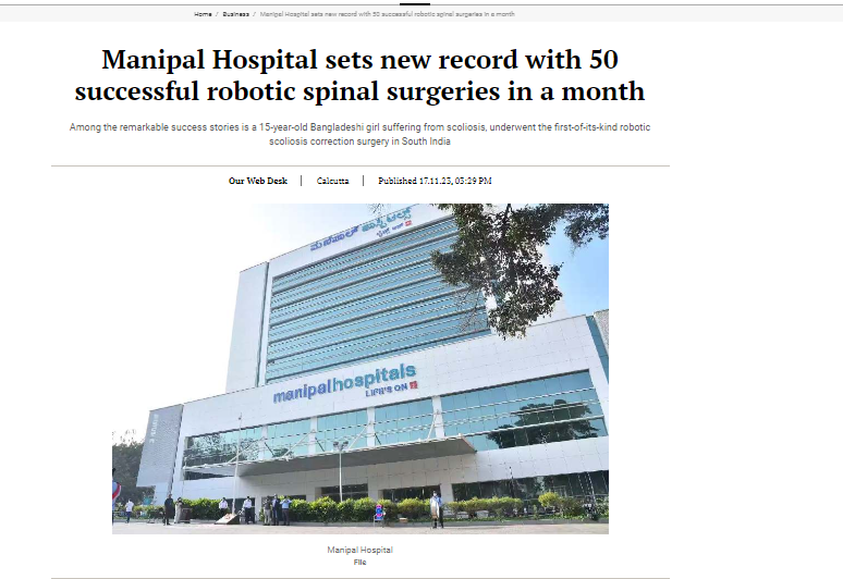 Revolutionizing Spinal Surgery Through Robotic Precision
