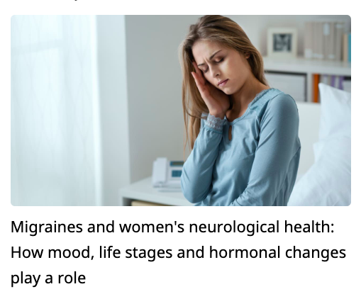 Dr Shivakumar R on Migraines and women’s neurological health: How mood, life stages and hormonal changes play a role