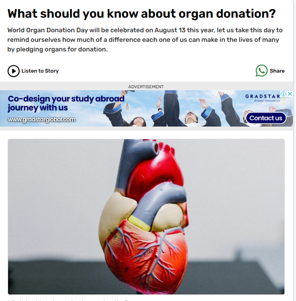  organ donation