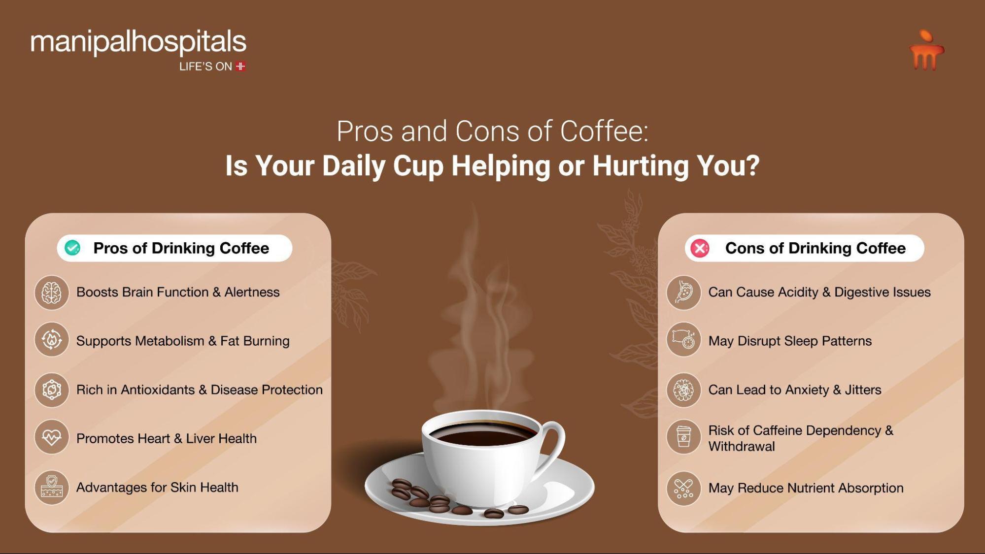 Pros and Cons of Coffee: Is Your Daily Cup Helping or Hurting You?