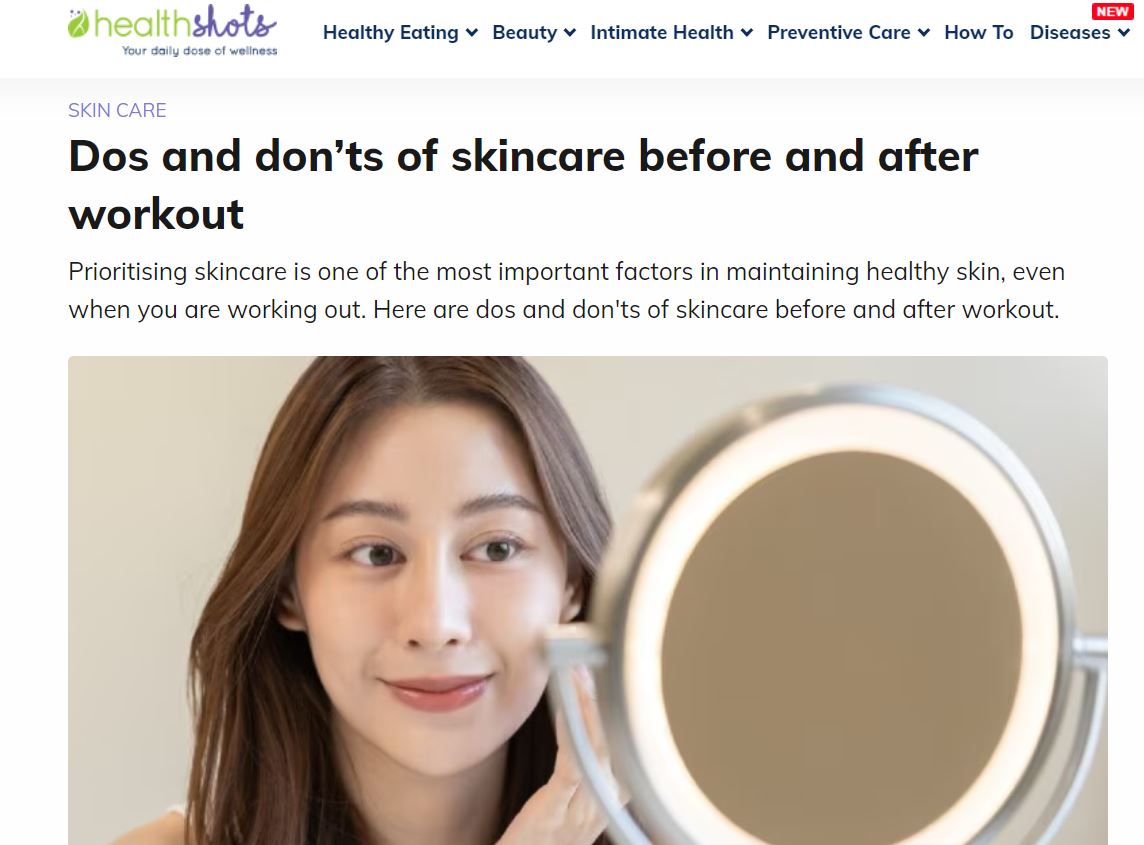Dos and don’ts of skincare 