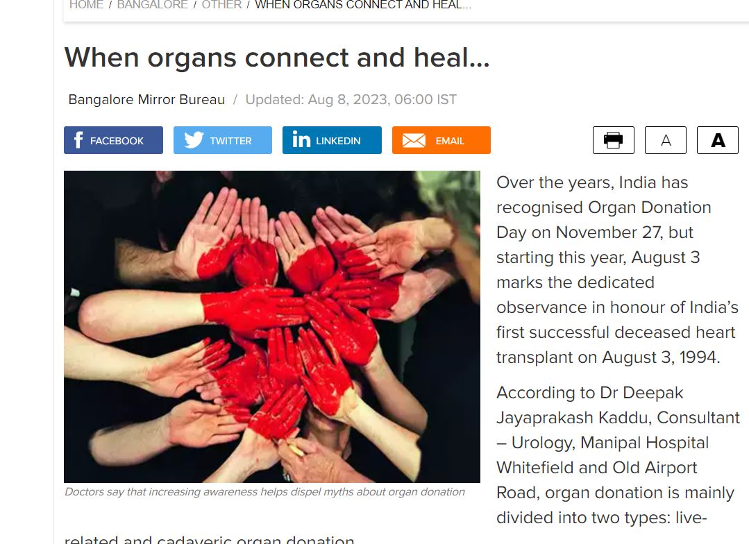 Importance of Organ Donation
